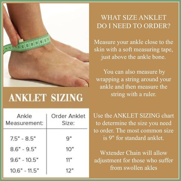 18K Gold Plated Flat Marina Link Anklet for Women - Made In Brazil - Picture 4 of 5